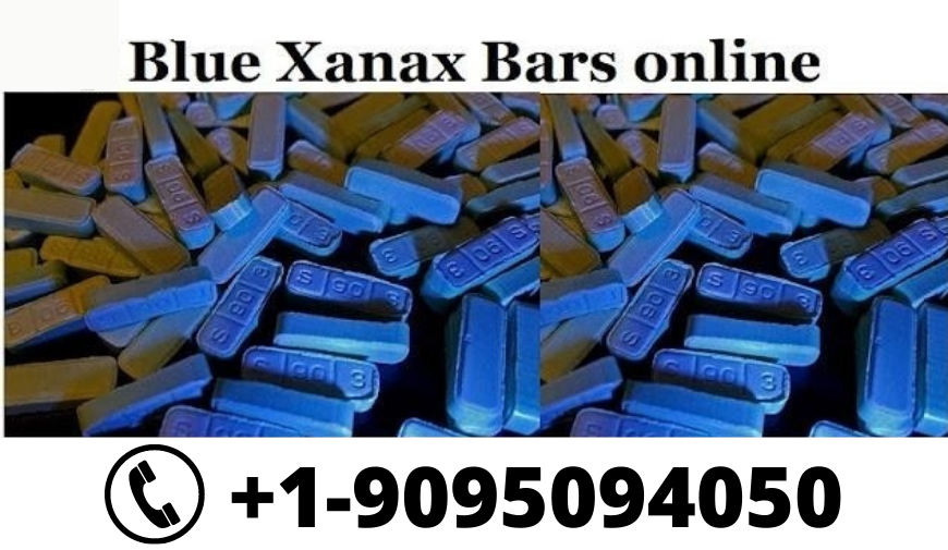 blue xanax bar