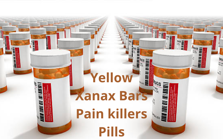 yellow xanax bars