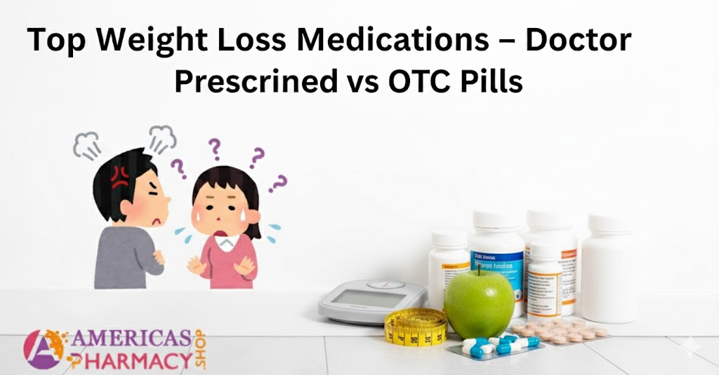 Top Weight Loss Medications – Doctor Prescribed vs OTC Pills
